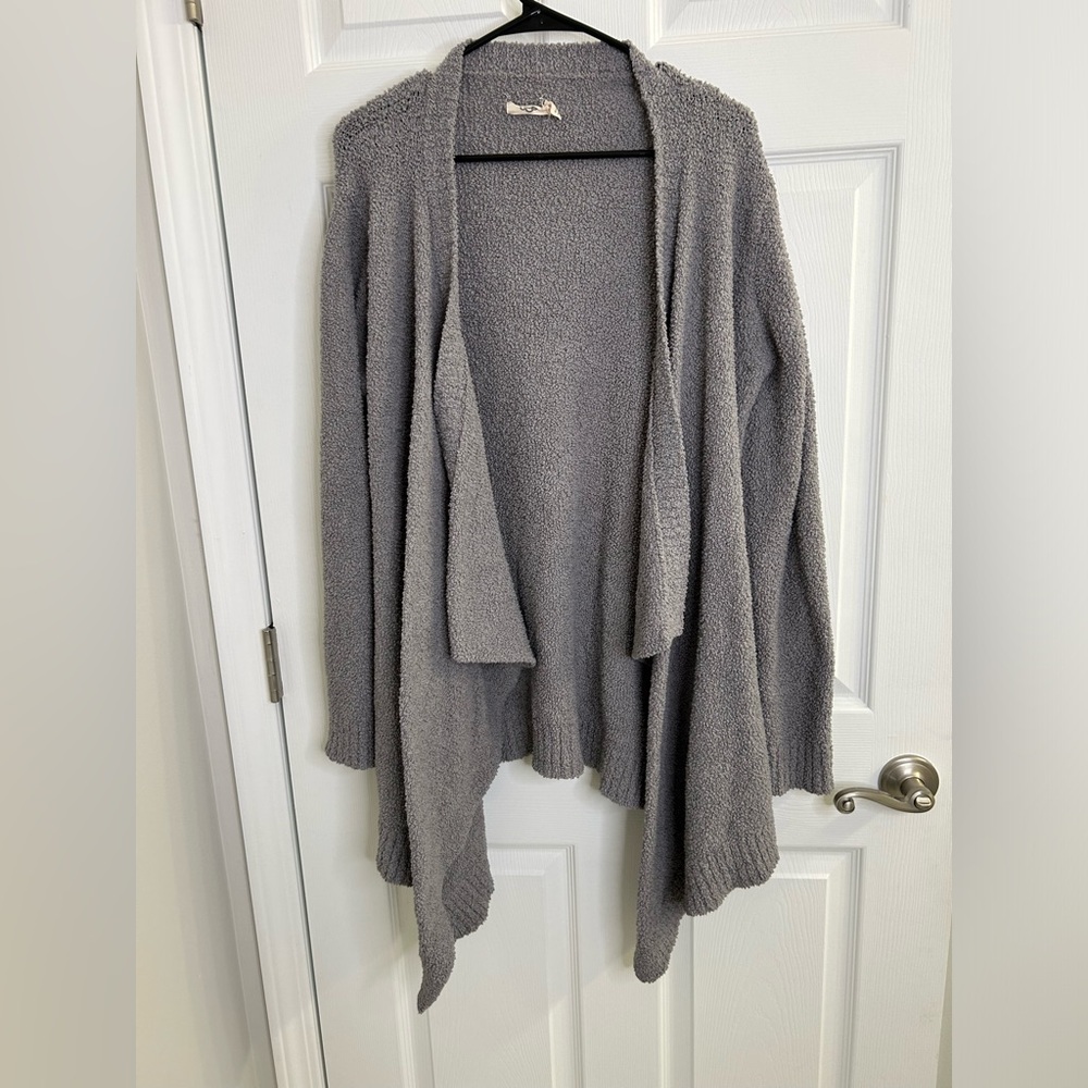 UGG Phoebe Wrap Cardigan Gray Size S Retail $118 Winter Warm Snow Cozy Soft